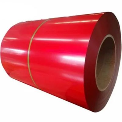 Thép cuộn mạ kẽm DC01 màu đỏ TDC51DZM Thép cuộn mạ kẽm sơn sẵn