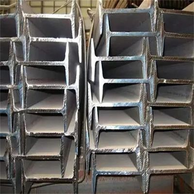 SS400 S235JR MS I Beam A36 Channel Beam Steel Chiều rộng mặt bích 50mm-300mm