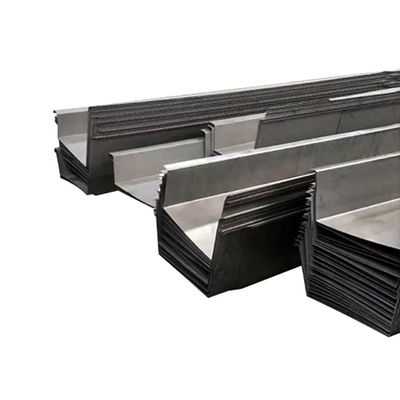 5,5mm Q235 C Chùm thép hình chữ C Bức tranh phun sơn uốn cong lạnh Chùm kênh C
