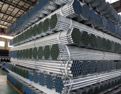 BS1139 Ống thép carbon Ống mạ kẽm giàn giáo tròn 48,3mm